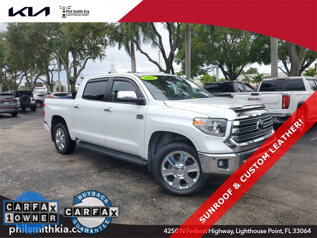 2021 Toyota Tundra 1794 Edition — Pickup Truck — 60,990 mi — Lighthouse Point, FL