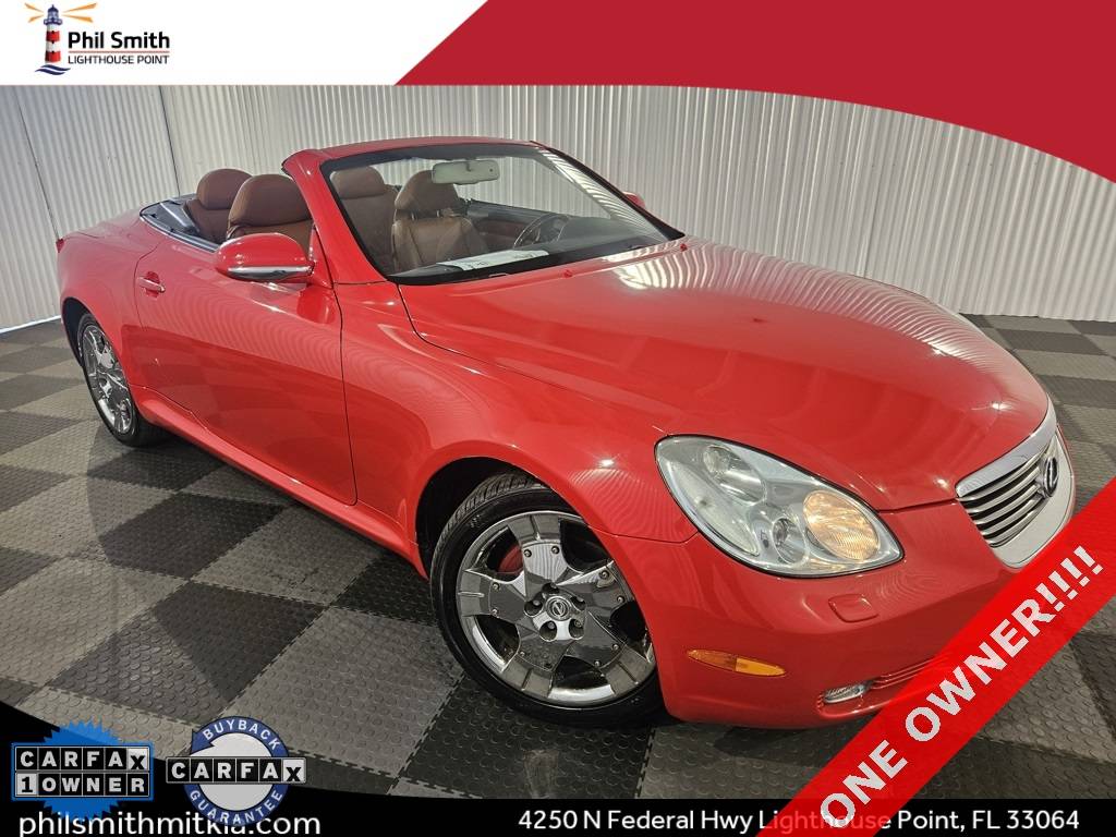 2002 Lexus SC SC 430 — Convertible — 97,061 mi — Lighthouse Point, FL