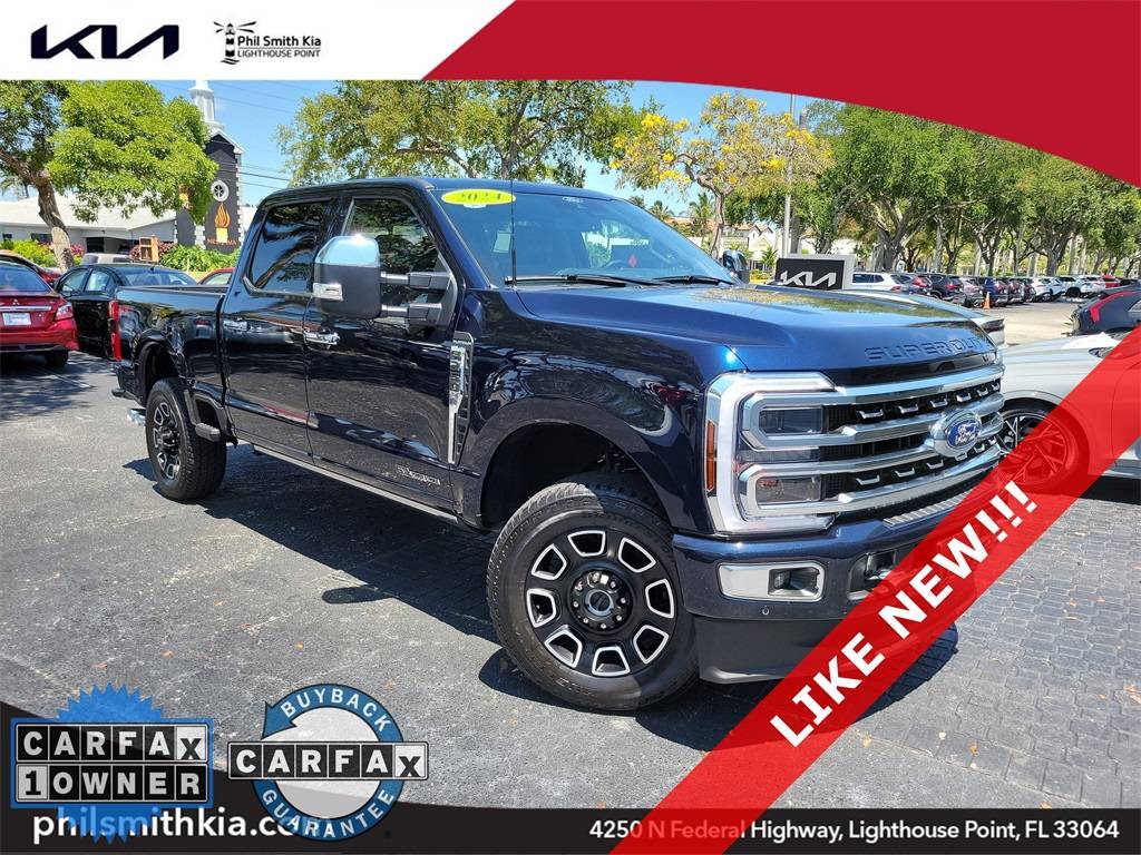 2024 Ford Super Duty F-250 Platinum — Pickup Truck — 1,075 mi — Lighthouse Point, FL