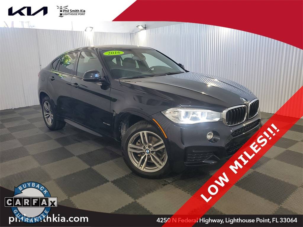 2016 BMW X6 35i — SUV — 43,884 mi — Lighthouse Point, FL