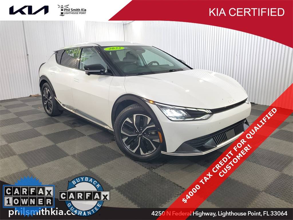 2022 Kia EV6 Wind — SUV — 56,941 mi — Lighthouse Point, FL
