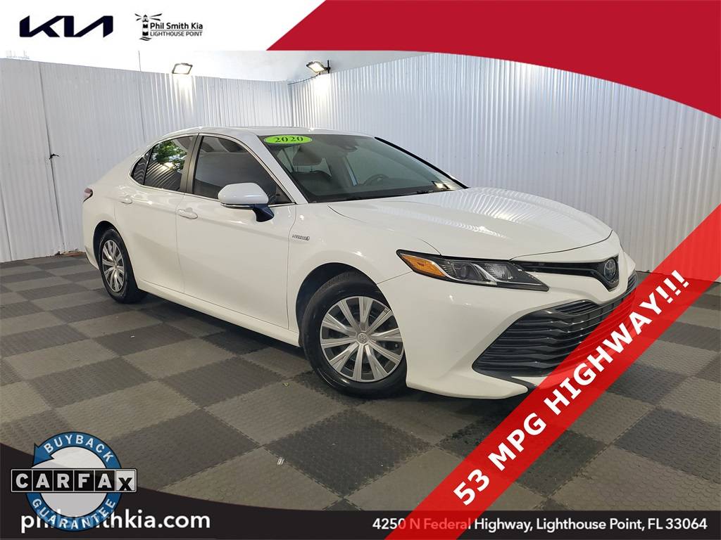 2020 Toyota Camry Hybrid LE — Sedan — 136,017 mi — Lighthouse Point, FL