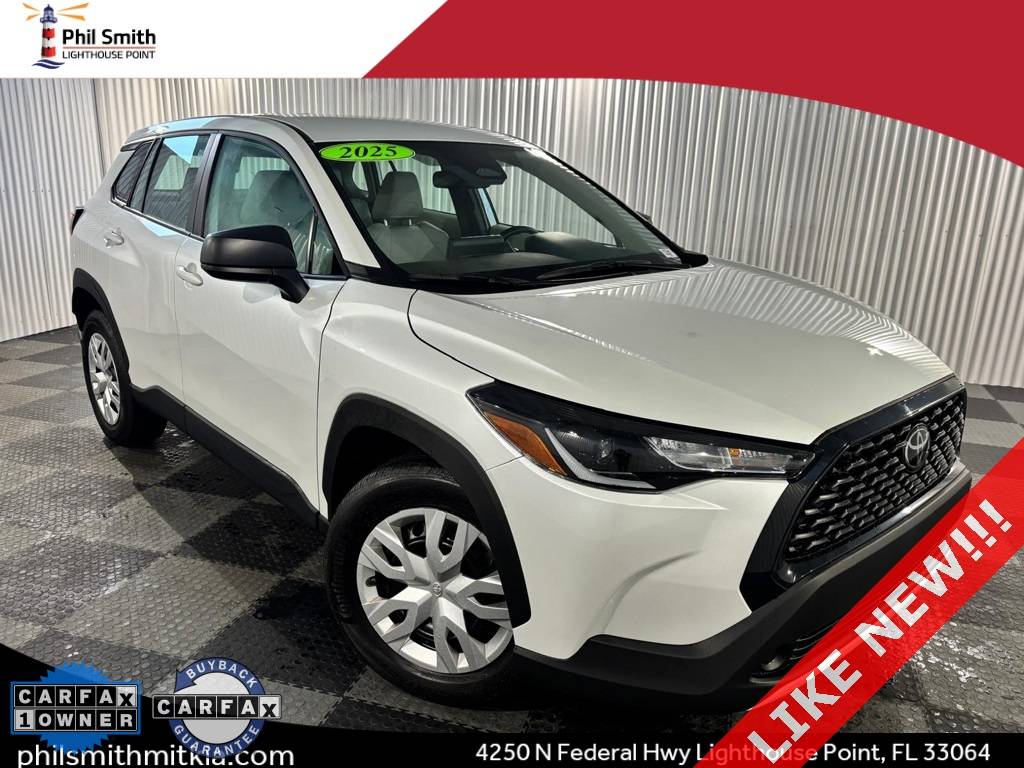 2025 Toyota Corolla Cross L — SUV — 1,981 mi — Lighthouse Point, FL