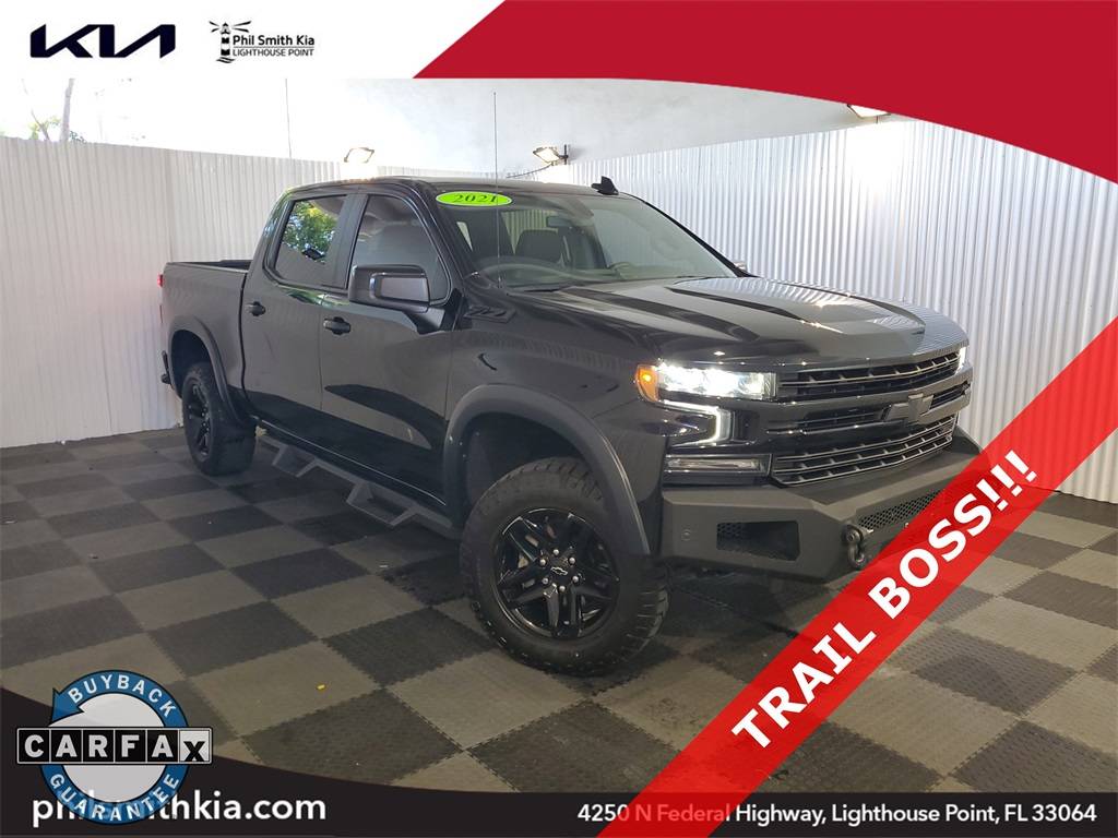 2021 Chevrolet Silverado 1500 LT Trail Boss — Pickup Truck — 67,520 mi — Lighthouse Point, FL
