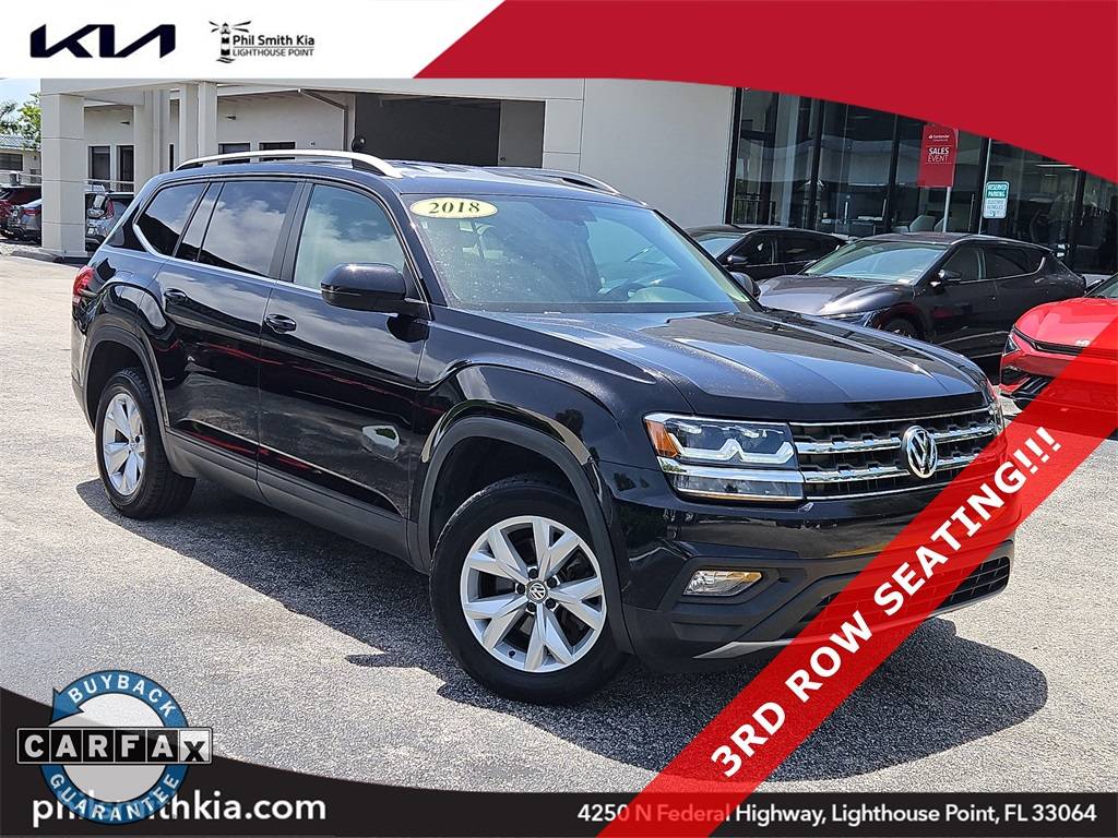 2018 Volkswagen Atlas SE — SUV — 75,158 mi — Lighthouse Point, FL