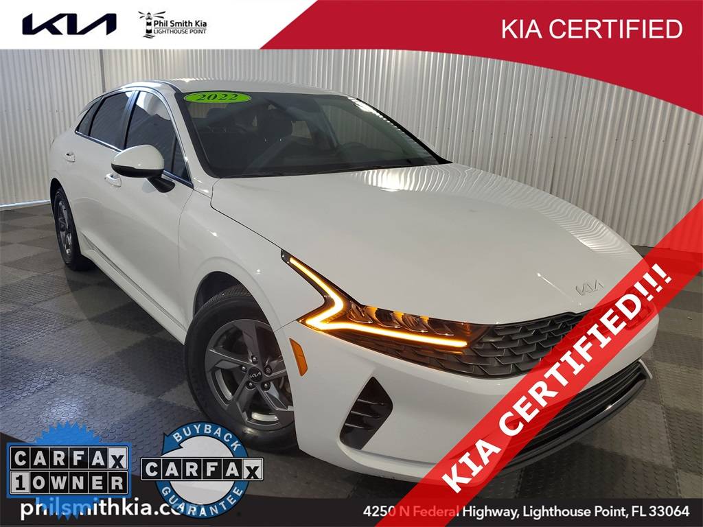 2022 Kia K5 LXS — Sedan — 46,565 mi — Lighthouse Point, FL