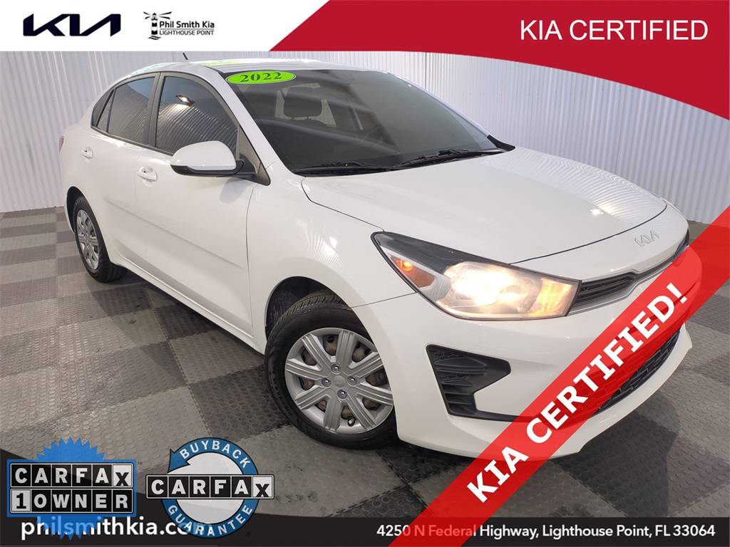 2022 Kia Rio LX — Sedan — 39,718 mi — Lighthouse Point, FL