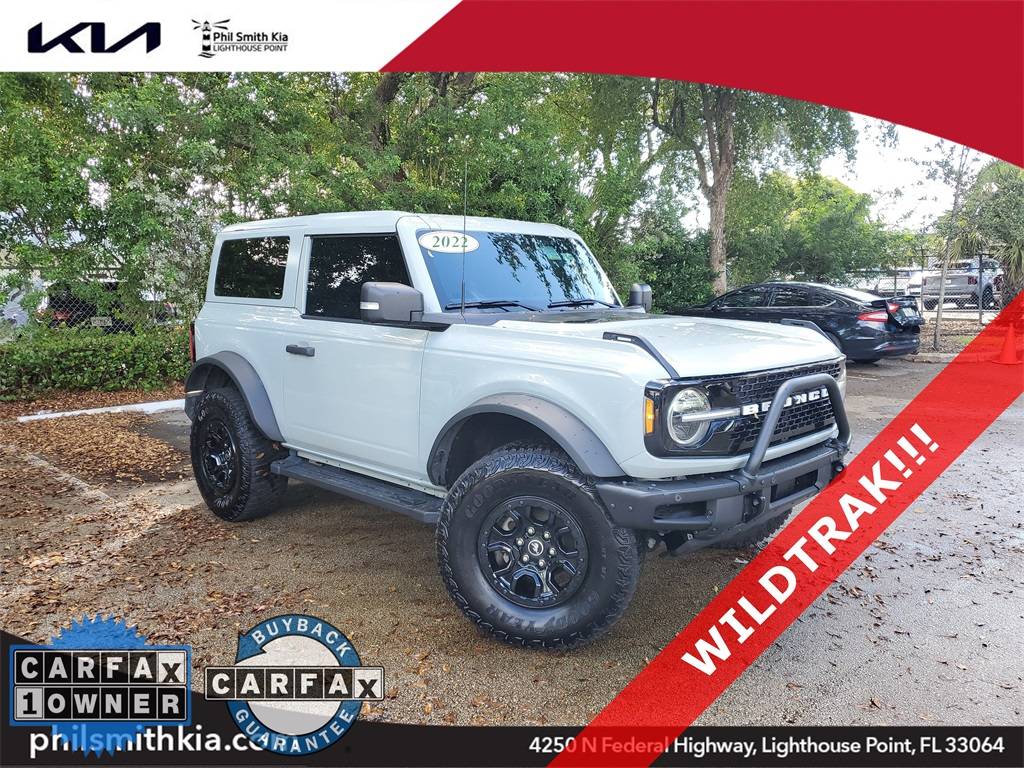 2022 Ford Bronco Wildtrak — SUV — 15,305 mi — Lighthouse Point, FL