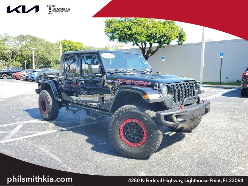 2020 Jeep Gladiator Rubicon — Pickup Truck — 68,476 mi — Lighthouse Point, FL
