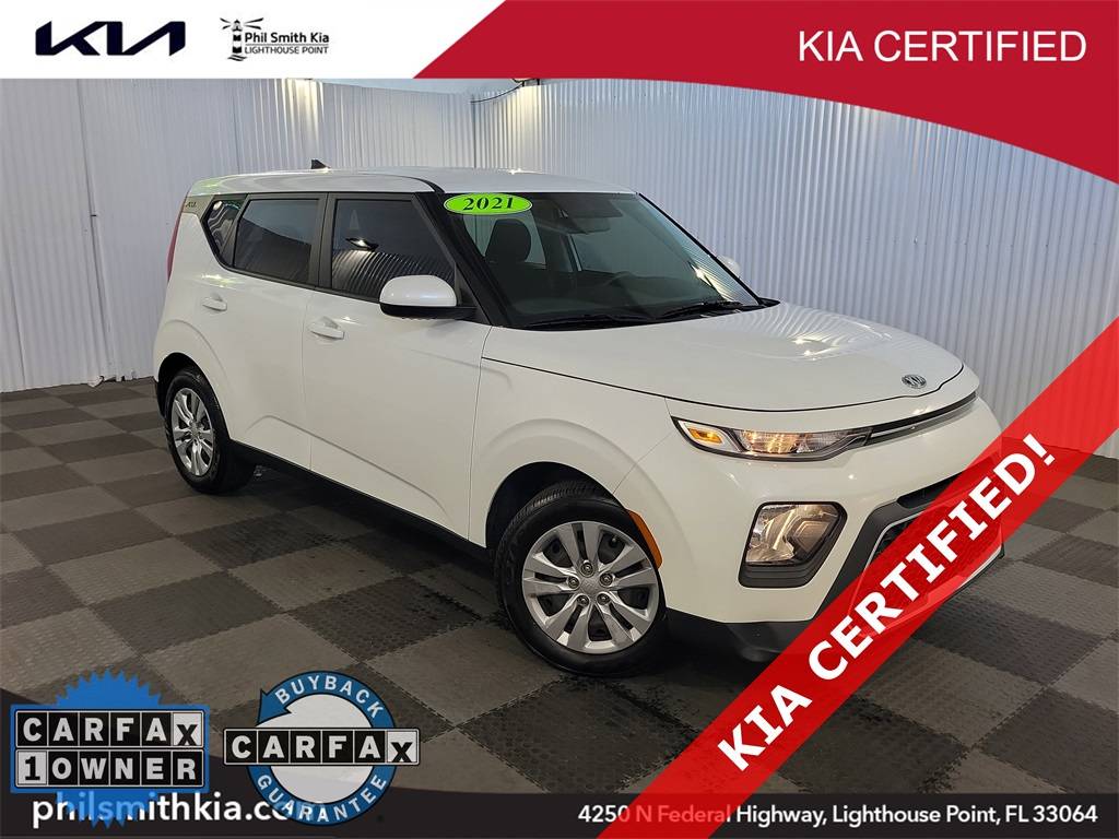 2021 Kia Soul LX — Hatchback — 24,574 mi — Lighthouse Point, FL