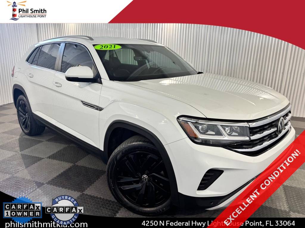 2021 Volkswagen Atlas Cross Sport SE with Technology — SUV — 58,231 mi — Lighthouse Point, FL
