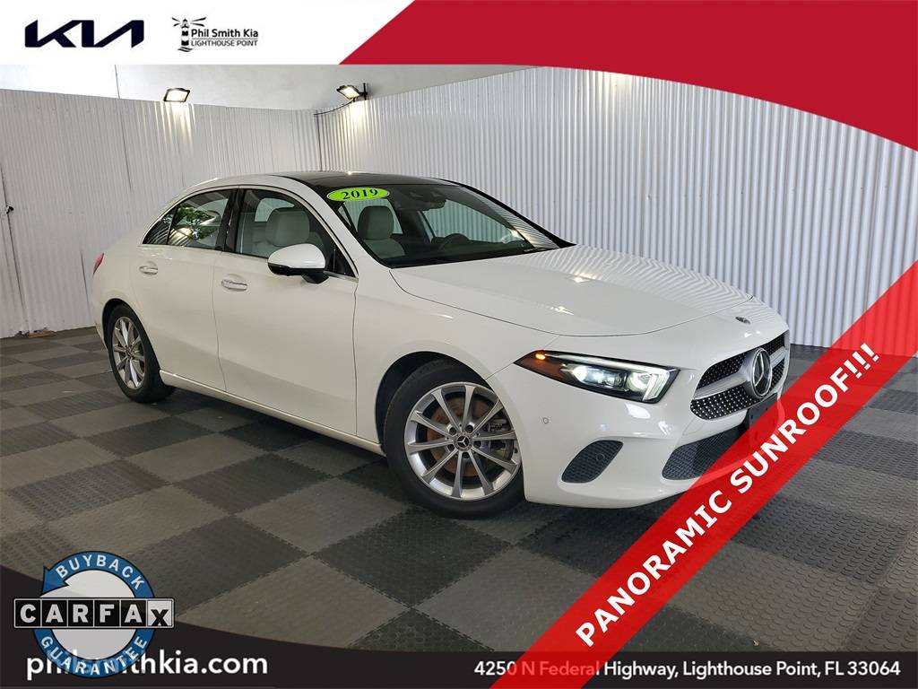 2019 Mercedes-Benz A-Class A 220 — Sedan — 34,080 mi — Lighthouse Point, FL