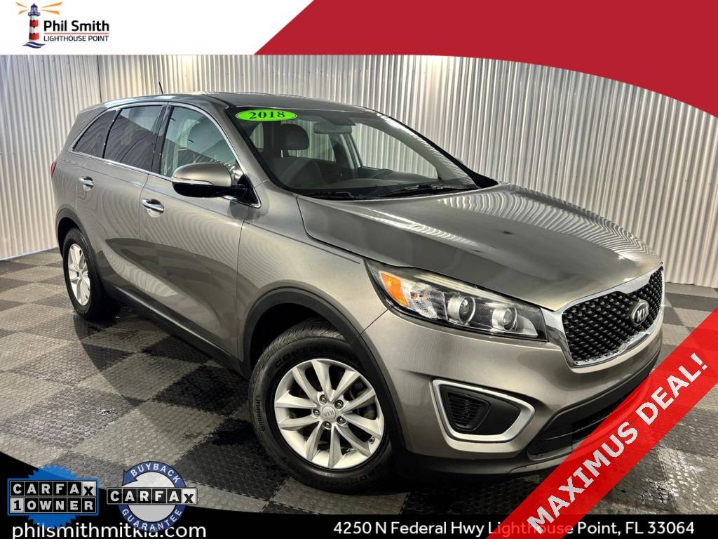 2018 Kia Sorento L — SUV — 85,077 mi — Lighthouse Point, FL