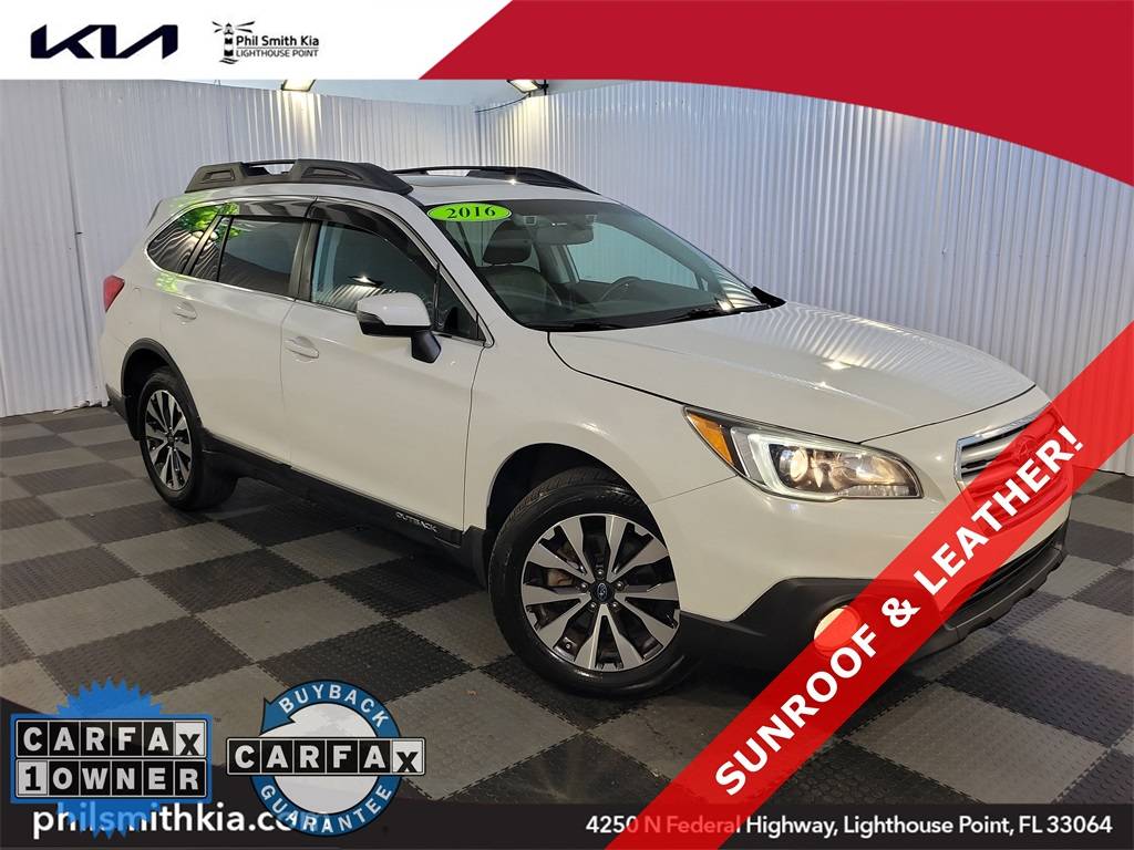 2016 Subaru Outback 2.5i Limited — SUV — 63,210 mi — Lighthouse Point, FL