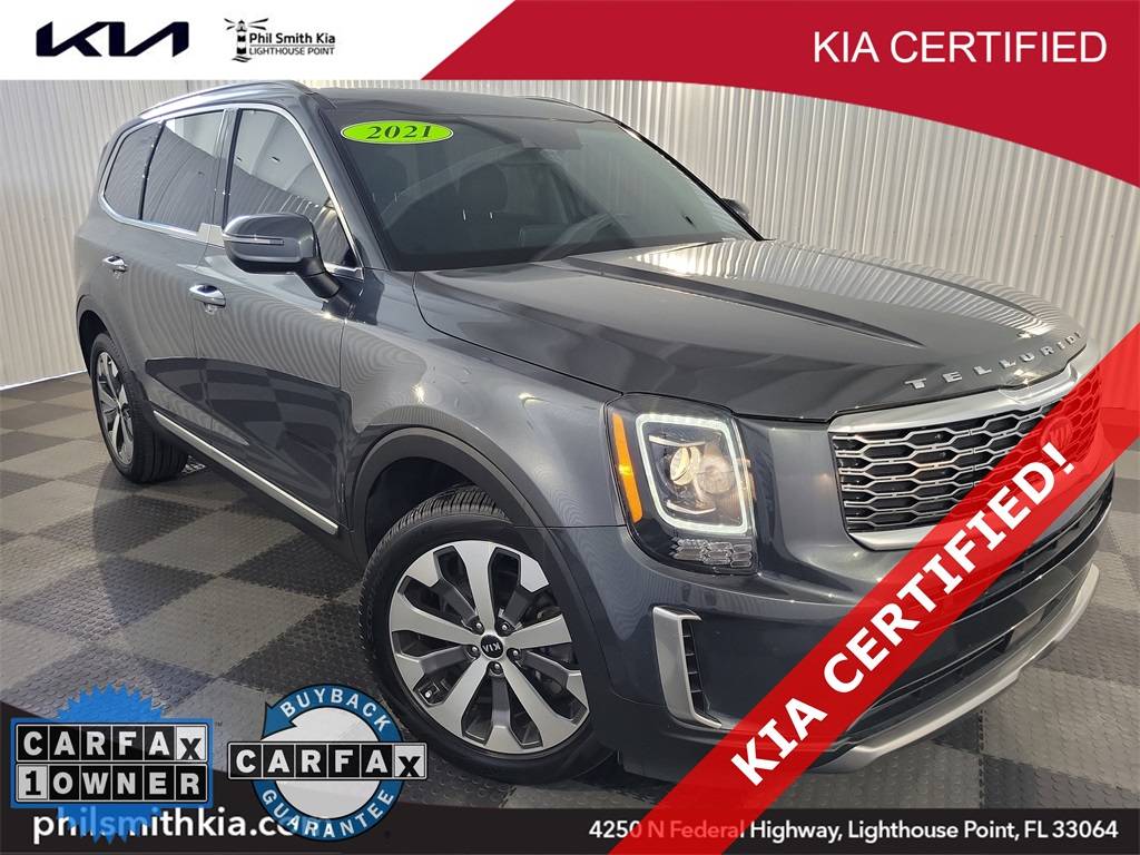 2021 Kia Telluride S — SUV — 42,169 mi — Lighthouse Point, FL