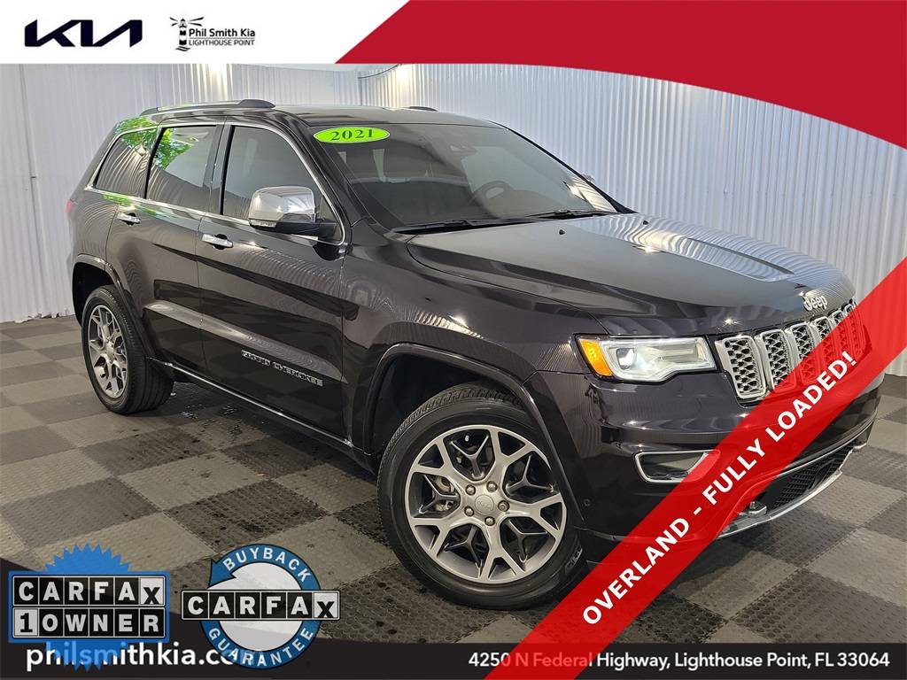 2021 Jeep Grand Cherokee WK Overland — SUV — 23,101 mi — Lighthouse Point, FL