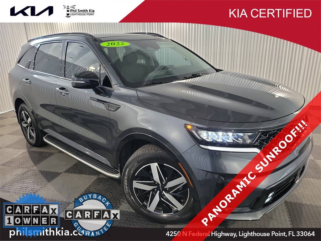 2022 Kia Sorento EX — SUV — 15,489 mi — Lighthouse Point, FL