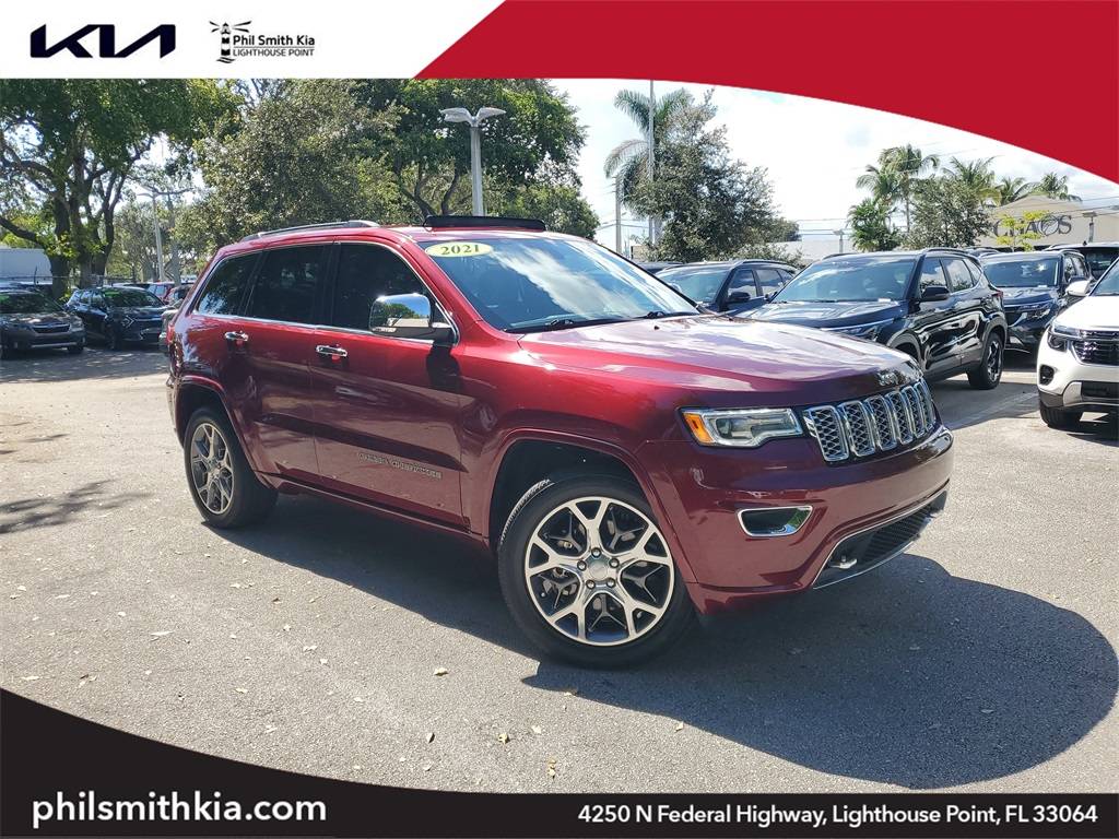 2021 Jeep Grand Cherokee WK Overland — SUV — 20,542 mi — Lighthouse Point, FL