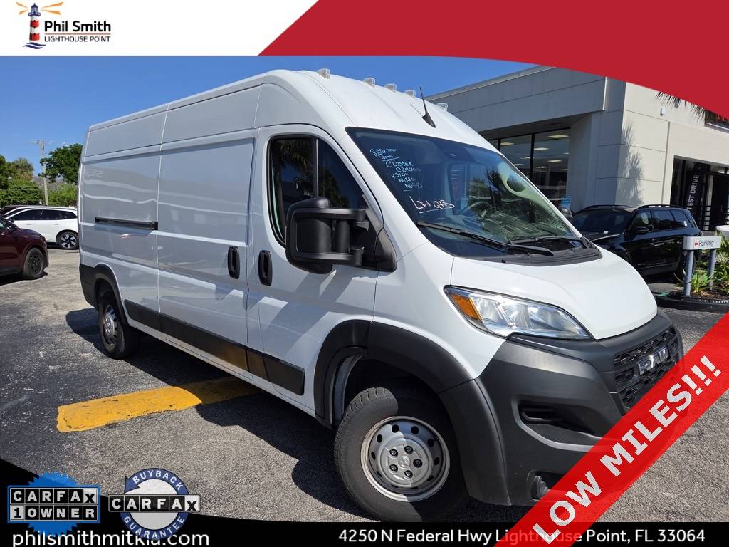 2023 Ram ProMaster Cargo Van 2500 — Cargo Van — 23,058 mi — Lighthouse Point, FL