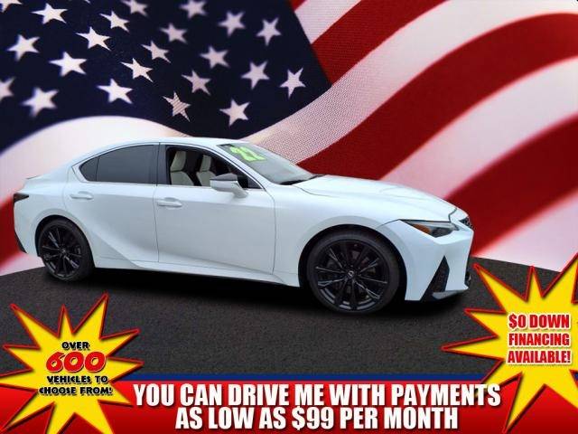 2022 Lexus IS IS 350 F SPORT — Sedan — 25,756 mi — Little Falls, NJ