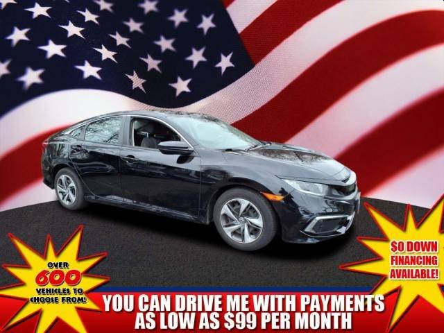 2019 Honda Civic LX — Sedan — 76,553 mi — Little Falls, NJ