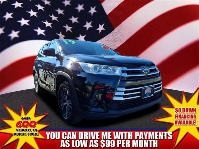 2019 Toyota Highlander LE V6 — SUV — 123,090 mi — Little Falls, NJ