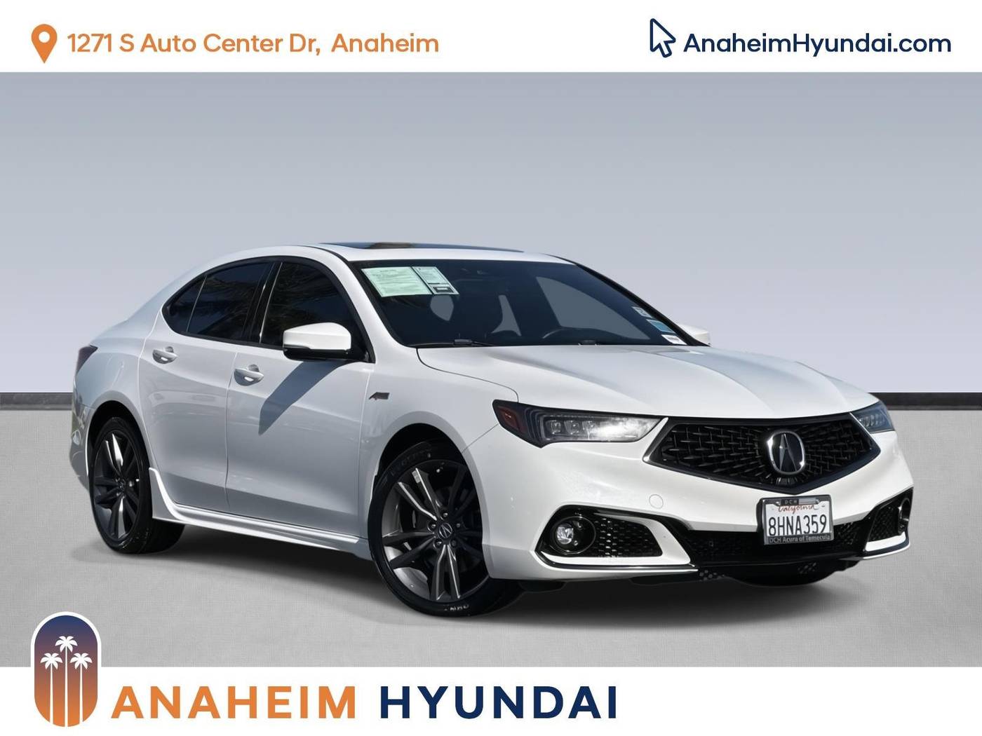 2019 Acura TLX A-Spec with Technology Package — Sedan — 75,719 mi — Anaheim, CA