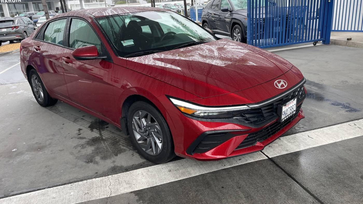 2024 Hyundai Elantra Hybrid Blue — Sedan — 5,683 mi — Anaheim, CA