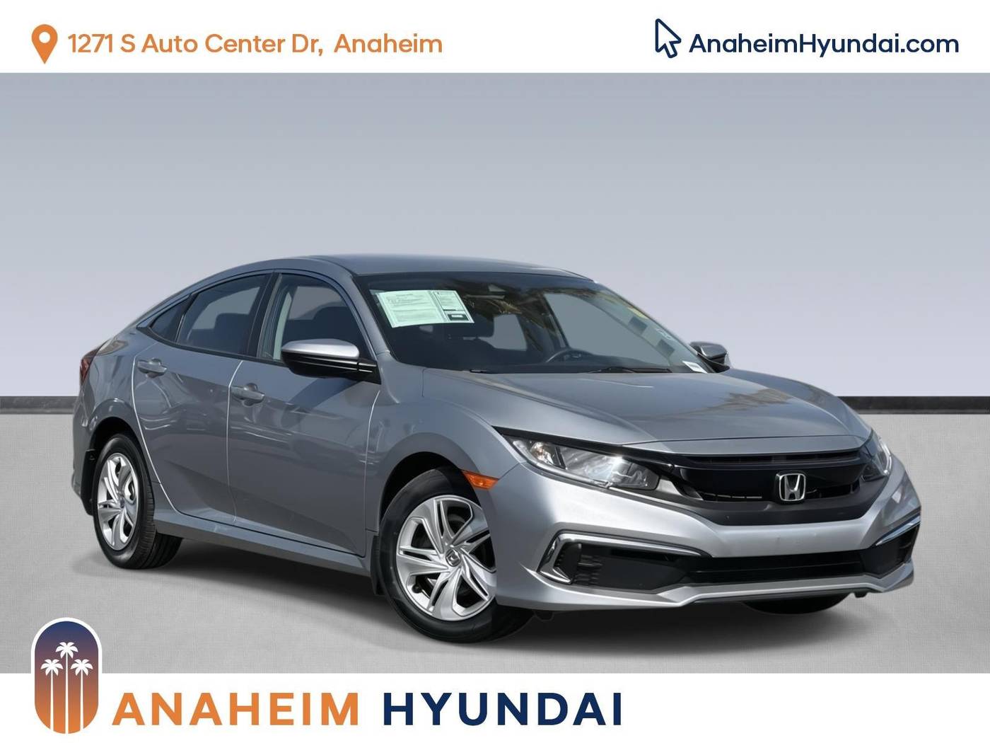 2021 Honda Civic LX — Sedan — 46,521 mi — Anaheim, CA