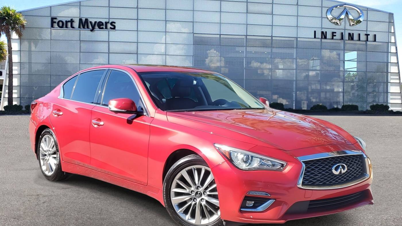 2021 INFINITI Q50 3.0t LUXE — Sedan — 34,997 mi — Fort Myers, FL