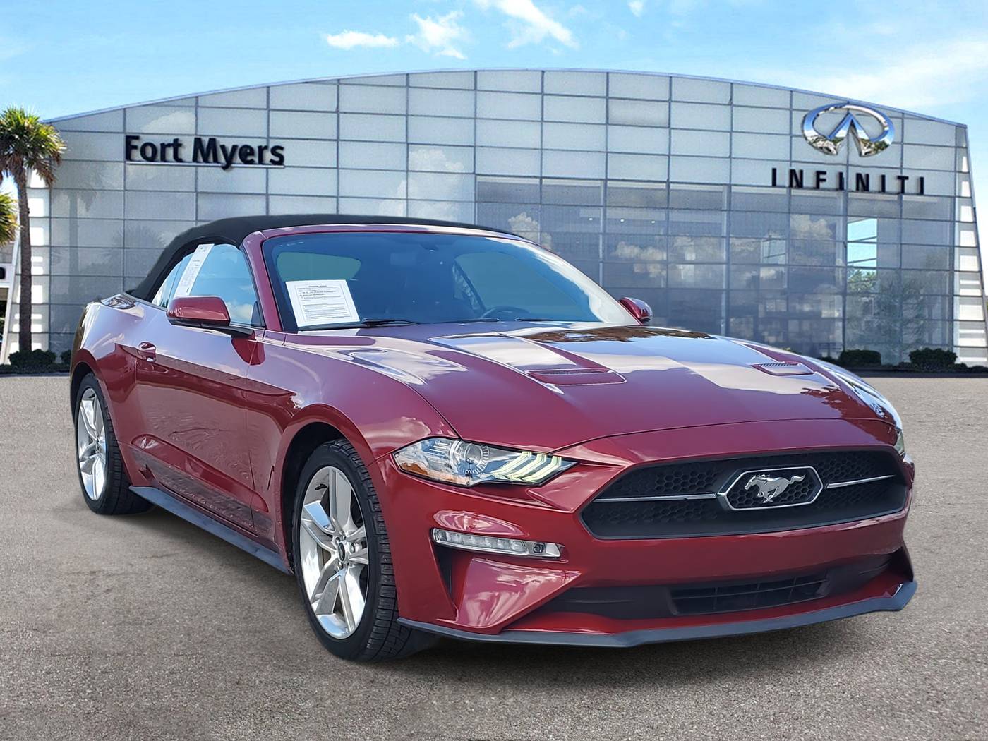2020 Ford Mustang EcoBoost Premium — Convertible — 41,185 mi — Fort Myers, FL