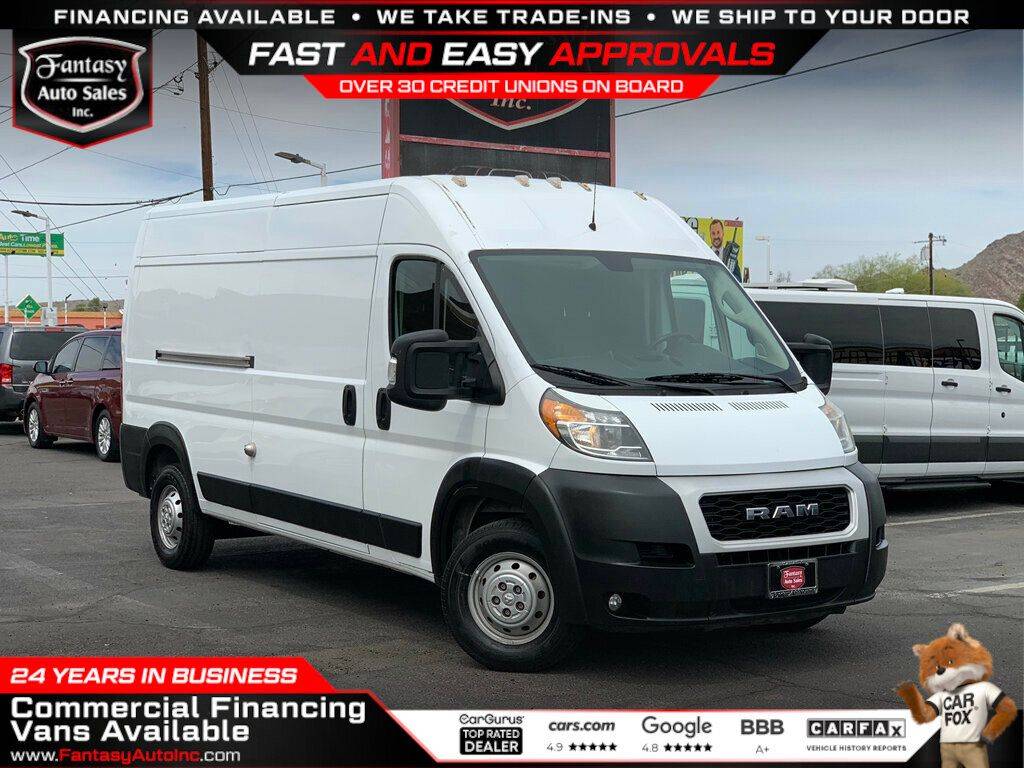2021 Ram ProMaster Cargo Van 2500 — Cargo Van — 74,458 mi — Phoenix, AZ