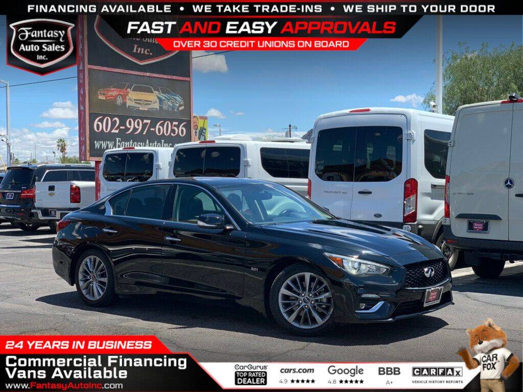 2018 INFINITI Q50 3.0t LUXE — Sedan — 64,035 mi — Phoenix, AZ