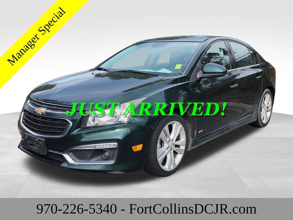 2015 Chevrolet Cruze LTZ — Sedan — 93,706 mi — Fort Collins, CO
