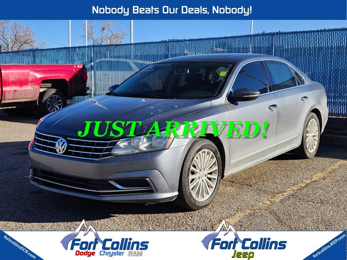 2017 Volkswagen Passat 1.8T SE — Sedan — 104,602 mi — Fort Collins, CO