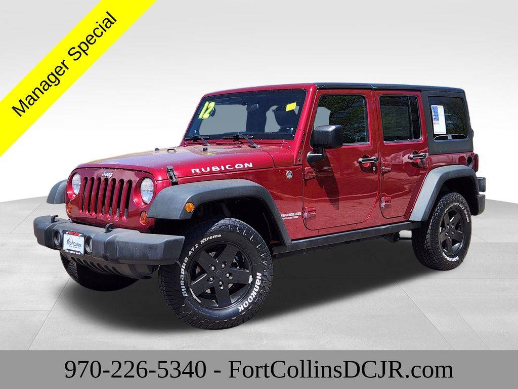 2012 Jeep Wrangler Rubicon — SUV — 132,341 mi — Fort Collins, CO