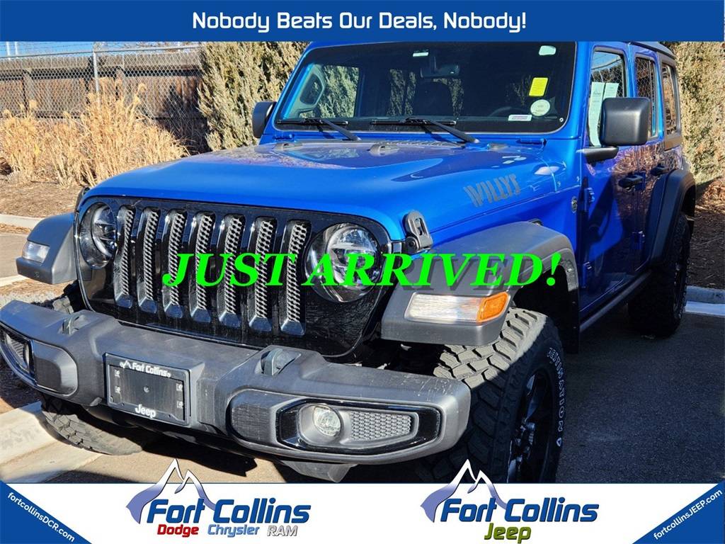 2021 Jeep Wrangler Willys — SUV — 14,680 mi — Fort Collins, CO