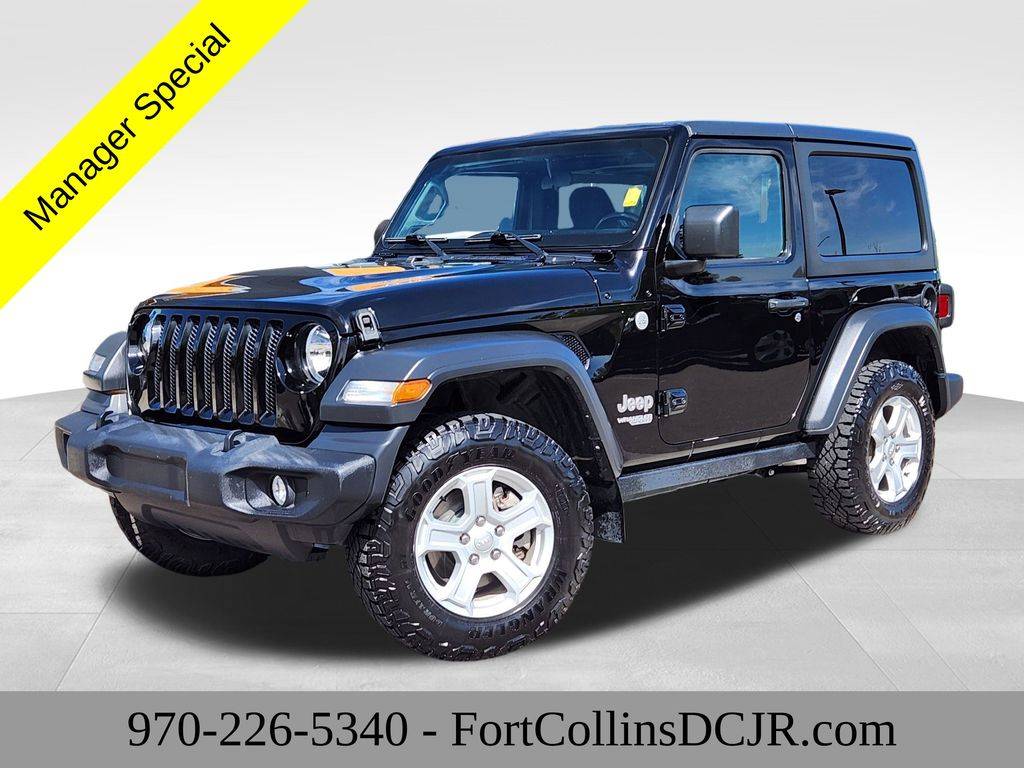2020 Jeep Wrangler Sport S — SUV — 100,180 mi — Fort Collins, CO