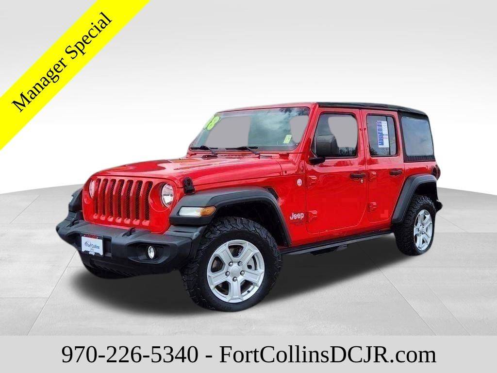 2018 Jeep Wrangler Sport S — SUV — 88,879 mi — Fort Collins, CO