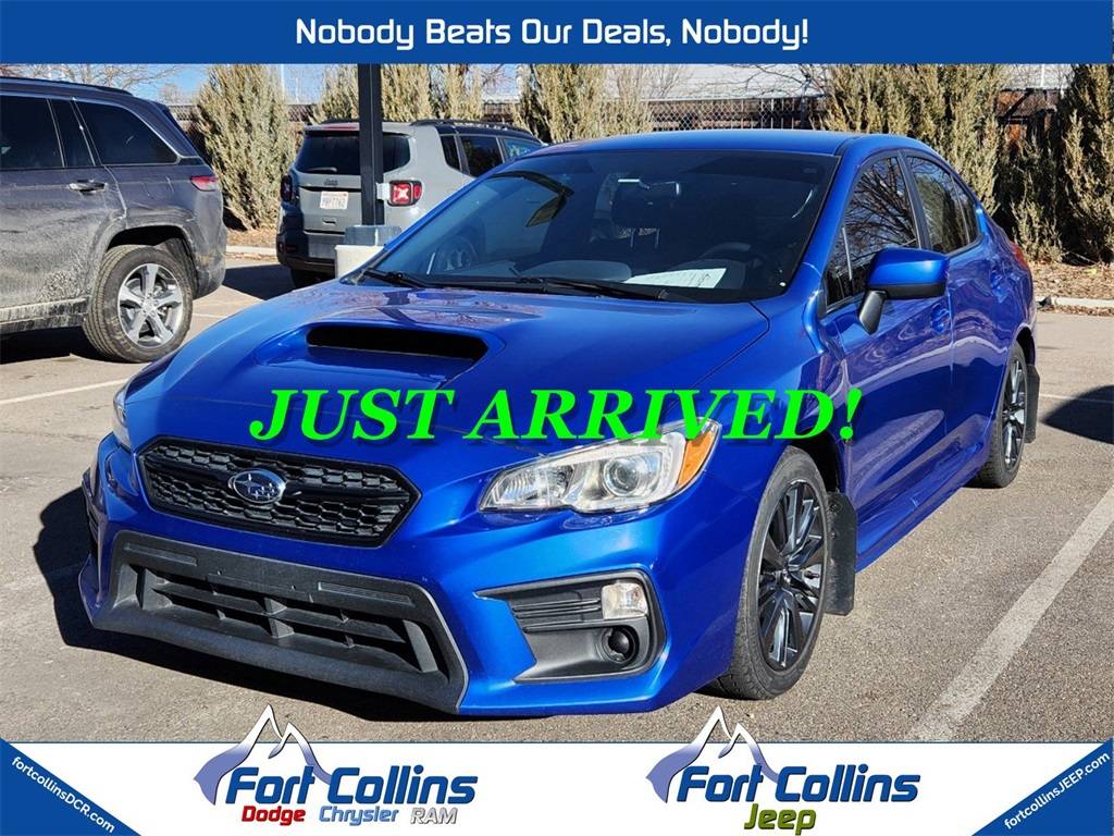 2020 Subaru WRX Base — Sedan — 58,563 mi — Fort Collins, CO
