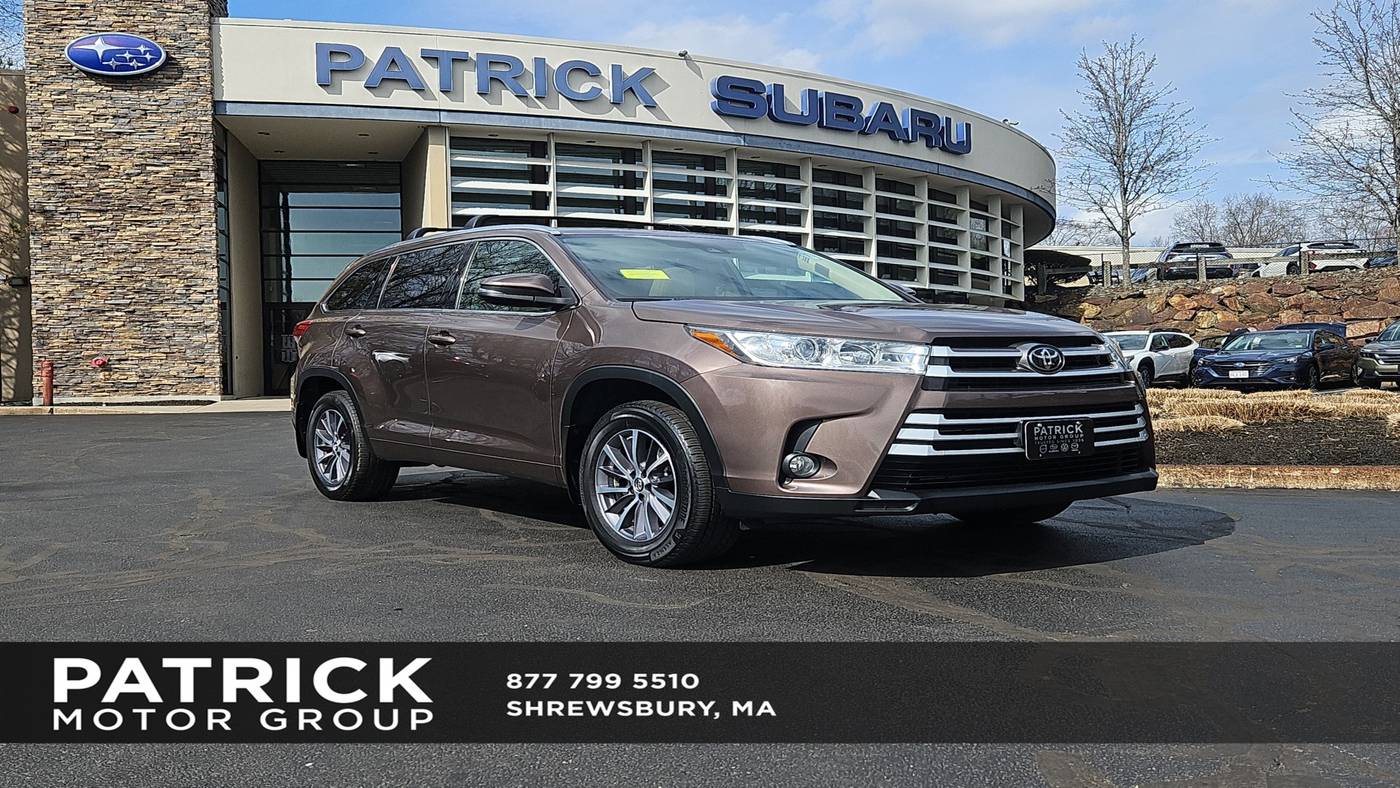 2018 Toyota Highlander XLE — SUV — 81,882 mi — Shrewsbury, MA