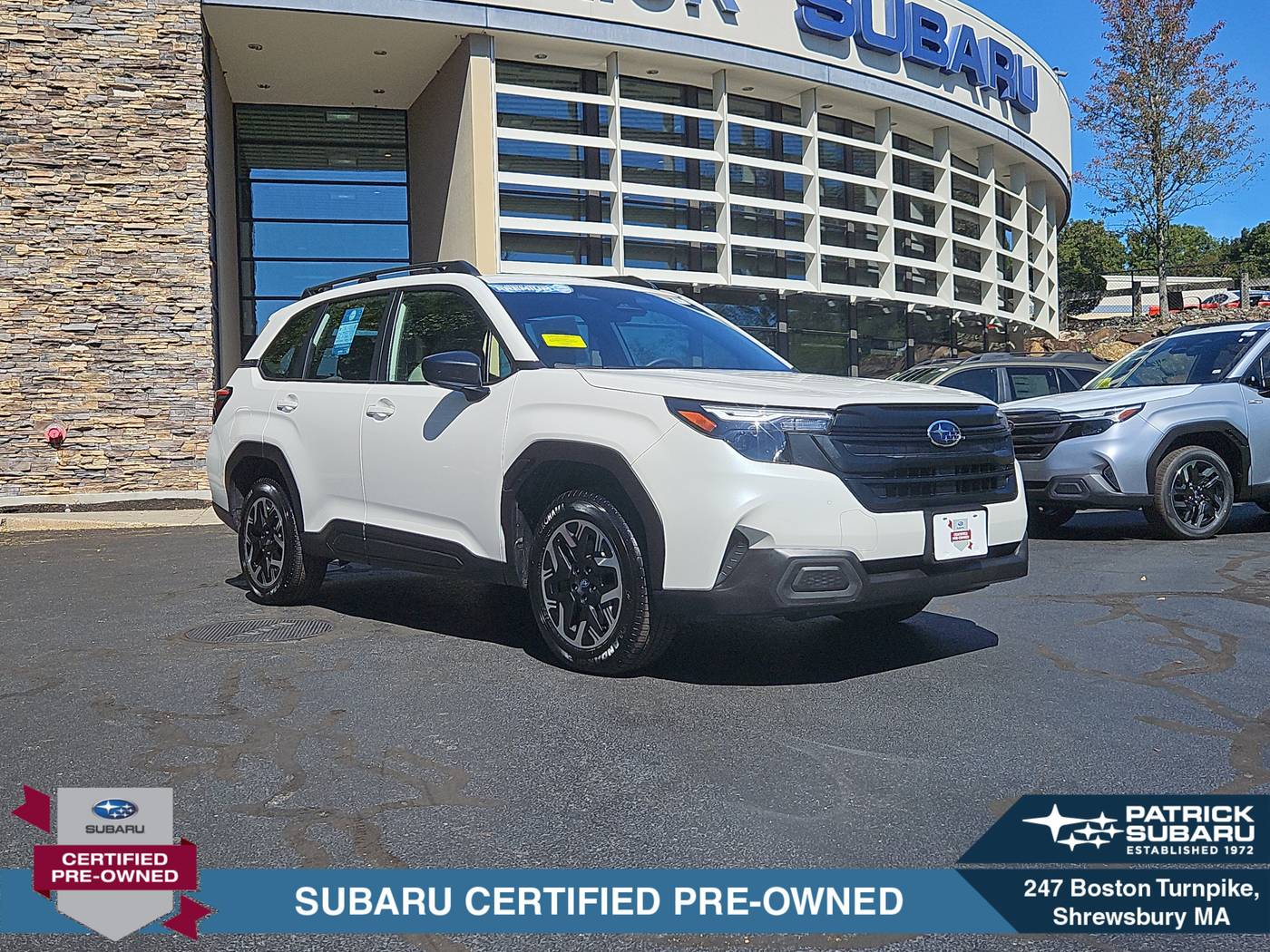 2025 Subaru Forester Base — SUV — 7,862 mi — Shrewsbury, MA