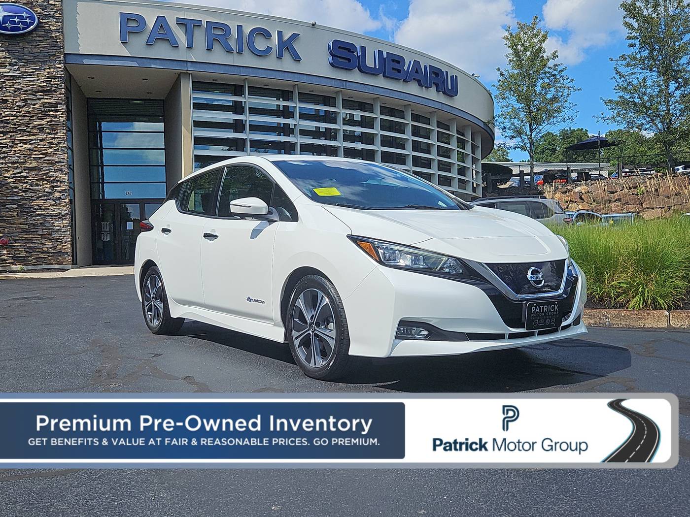 2019 Nissan LEAF SL — Hatchback — 61,566 mi — Shrewsbury, MA