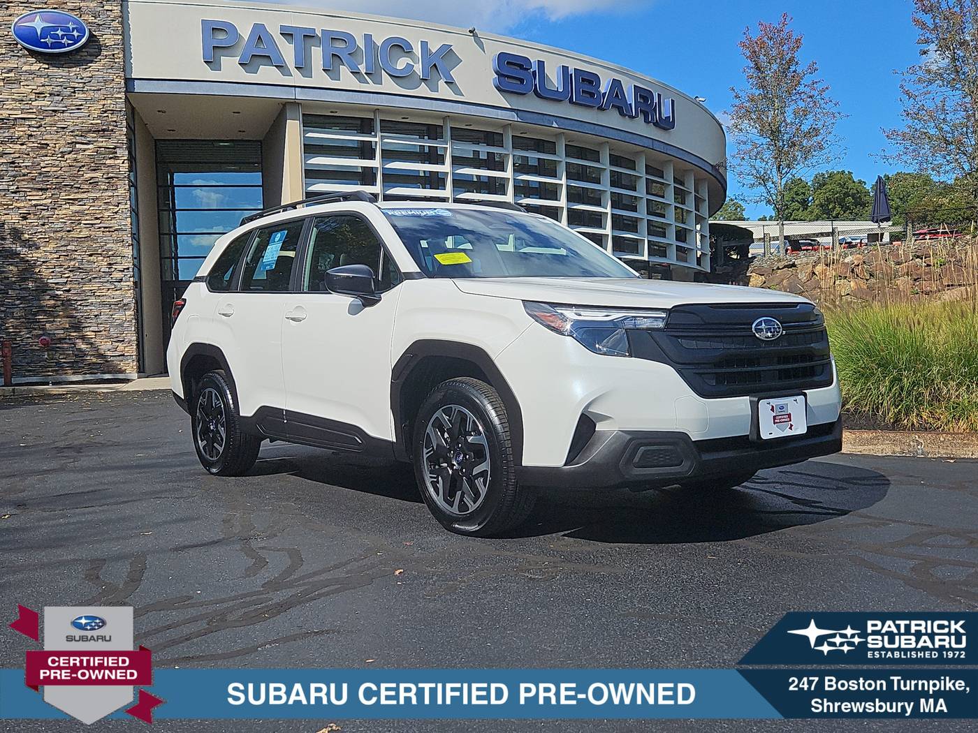 2025 Subaru Forester Base — SUV — 6,775 mi — Shrewsbury, MA