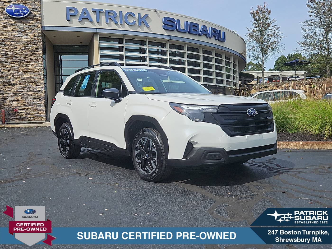 2025 Subaru Forester Base — SUV — 4,366 mi — Shrewsbury, MA