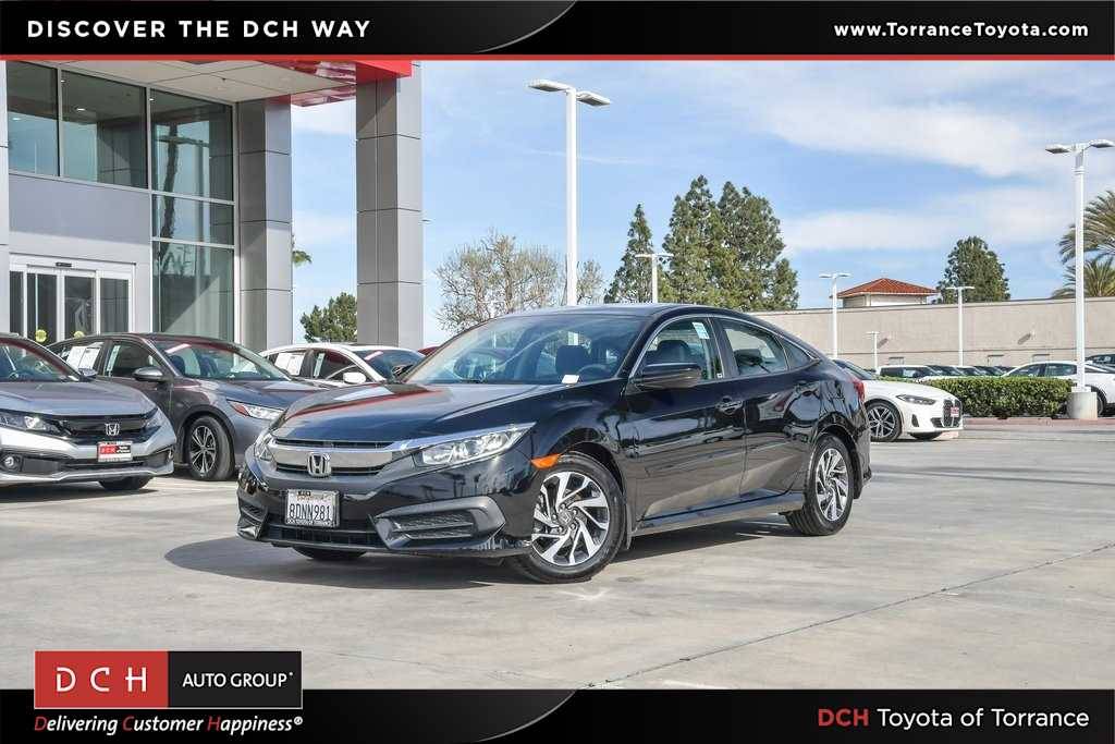 2016 Honda Civic EX — Sedan — 71,385 mi — Torrance, CA