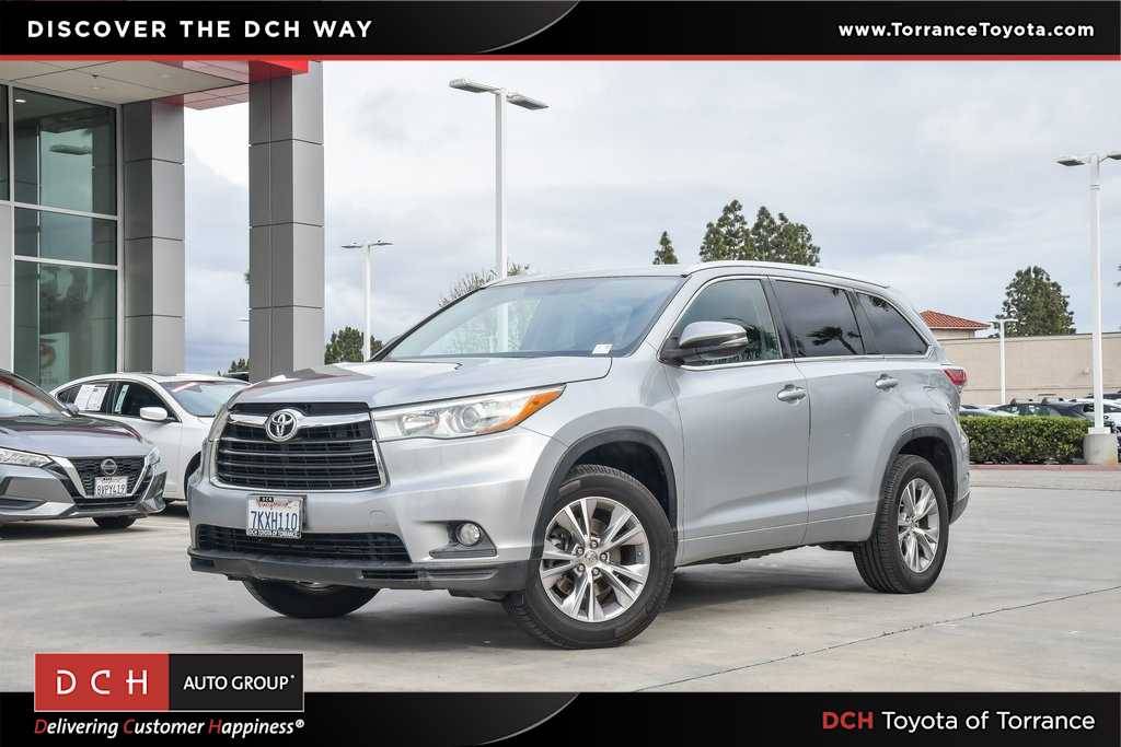 2015 Toyota Highlander XLE — SUV — 102,231 mi — Torrance, CA