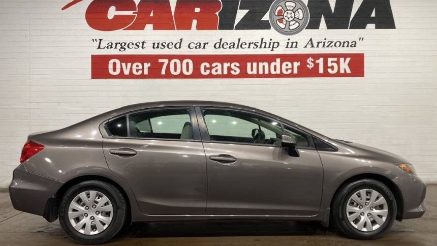 2012 Honda Civic LX — Sedan — 86,434 mi — Mesa, AZ