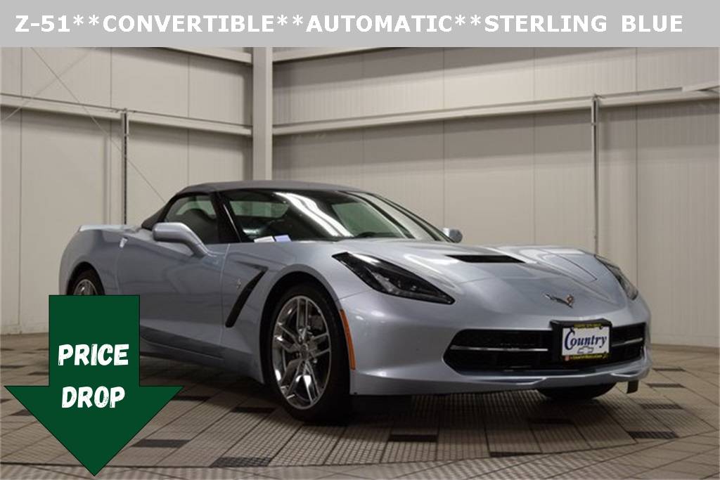 2017 Chevrolet Corvette Z51 1LT — Convertible — 22,030 mi — Warrenton, VA