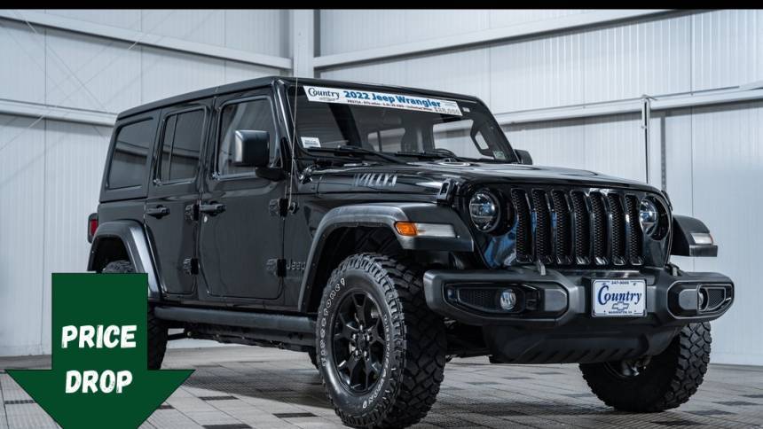 2022 Jeep Wrangler Willys — SUV — 87,298 mi — Warrenton, VA